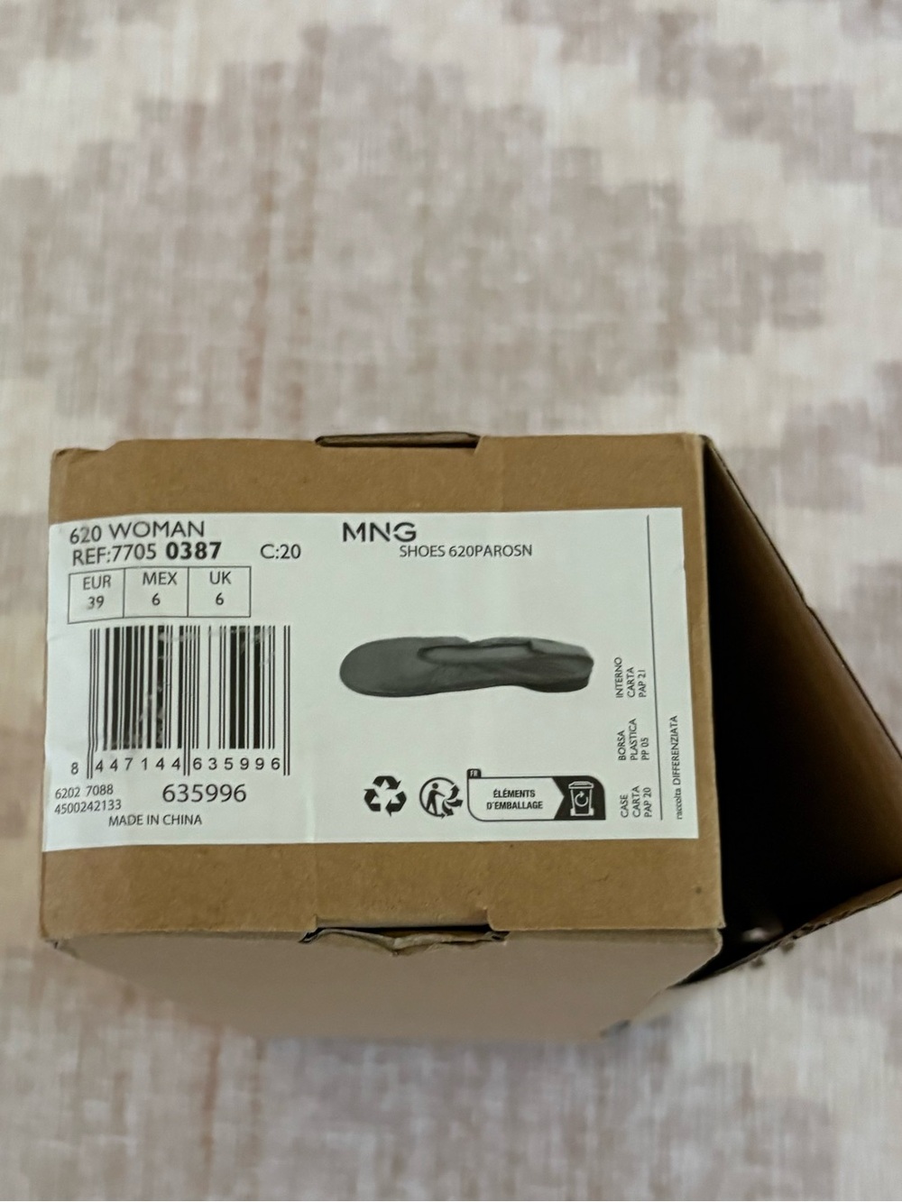 MANGO SEMI-TRANSPARENT MESH BALLET FLATS 39 - Picture 14 of 14